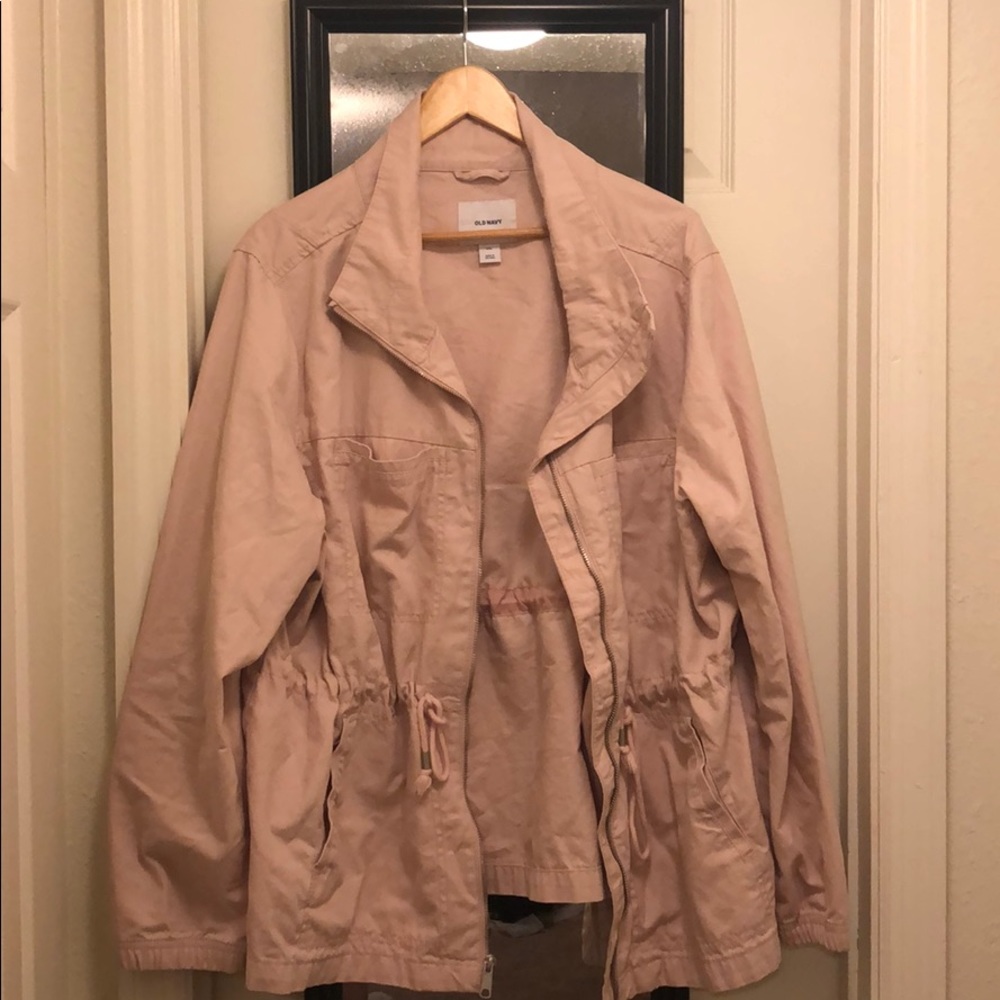 Pink lights weight jacket